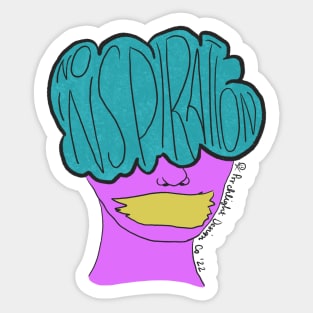 No Inspiration Contour Sticker